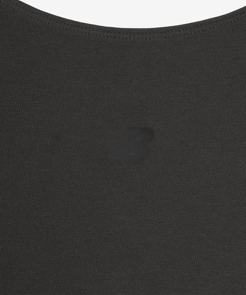 WOMEN OPEN BACK FITTED TEE - 2 COLORS BLACK