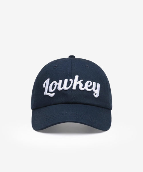 SCRIPT BALL CAP - 5 COLORS NAVY