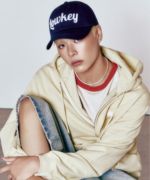 SCRIPT BALL CAP - 5 COLORS NAVY