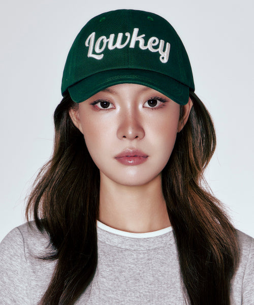 SCRIPT BALL CAP - 5 COLORS GREEN