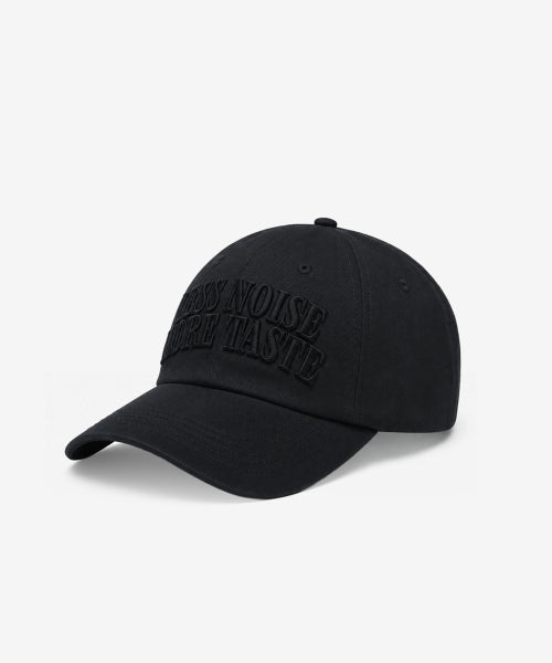 STATEMENT BALL CAP - 5 COLORS BLACK