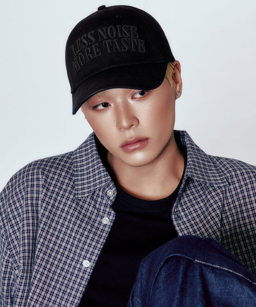 STATEMENT BALL CAP - 5 COLORS BLACK