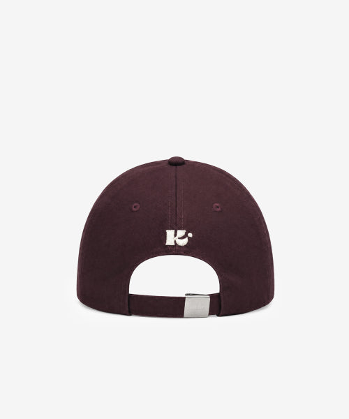 STATEMENT BALL CAP - 5 COLORS BURGUNDY