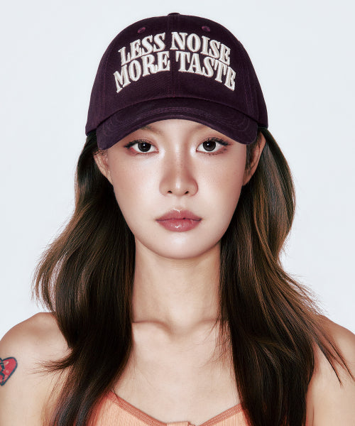 STATEMENT BALL CAP - 5 COLORS BURGUNDY