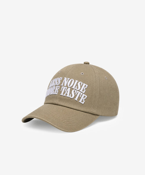 STATEMENT BALL CAP - 5 COLORS BEIGE