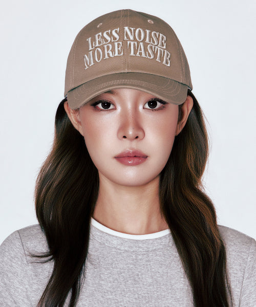 STATEMENT BALL CAP - 5 COLORS BEIGE
