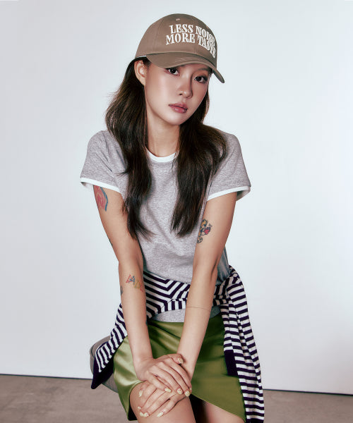 STATEMENT BALL CAP - 5 COLORS BEIGE