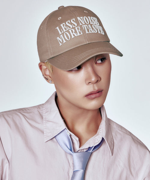 STATEMENT BALL CAP - 5 COLORS BEIGE