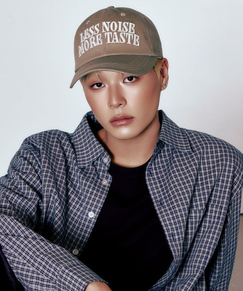 STATEMENT BALL CAP - 5 COLORS BEIGE