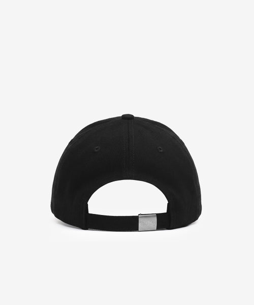 MONOGRAM BALL CAP - 5 COLORS BLACK