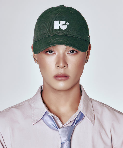 MONOGRAM BALL CAP - 5 COLORS GREEN