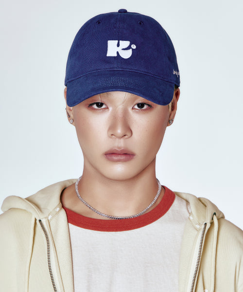 MONOGRAM BALL CAP - 5 COLORS NAVY