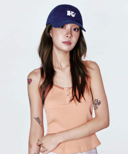MONOGRAM BALL CAP - 5 COLORS NAVY