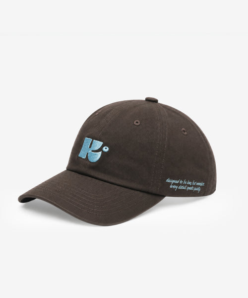 MONOGRAM BALL CAP - 5 COLORS BROWN