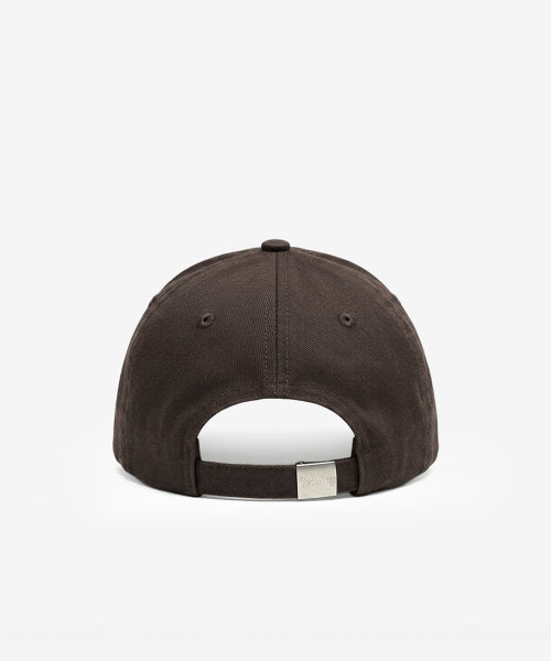 MONOGRAM BALL CAP - 5 COLORS BROWN