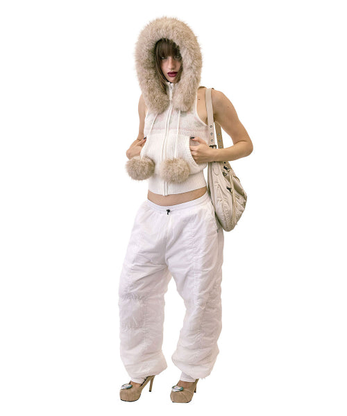METALLIC HOBO BAG GUN METAL - 3 COLORS CREAM