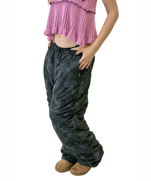PADDED WIDE PANTS - 3 COLORS AS SHOWN
