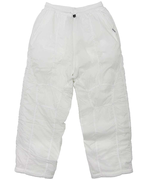PADDED WIDE PANTS - 3 COLORS WHITE