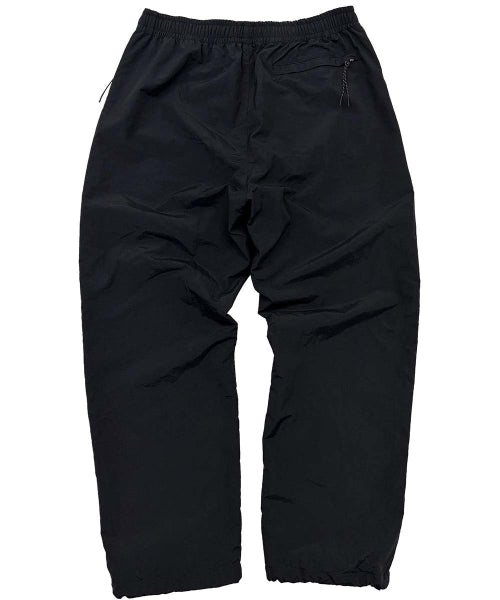 REFLECTIVE PIPING NYLON PANTS - 3 COLORS BLACK