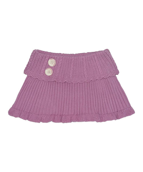 TWO WAY KNIT CAPELET RAW - 2 COLORS AS SHOWN