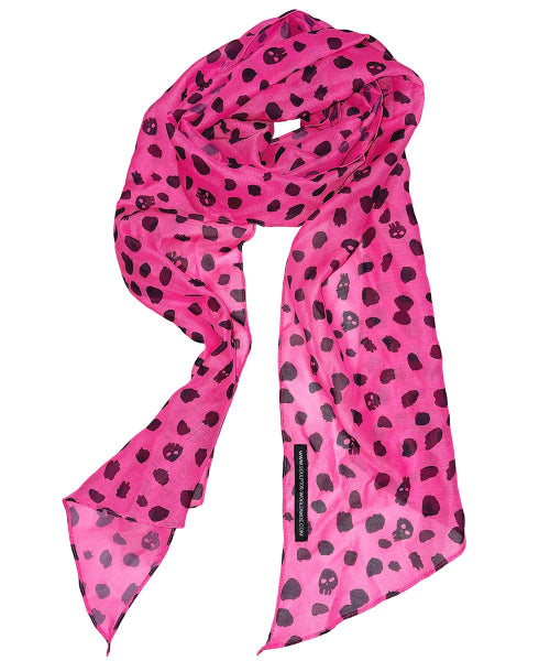 DALMATIAN SCARF - 4 COLORS PINK