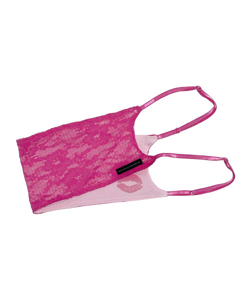 LACE BANDEAU TOP - 3 COLORS PINK