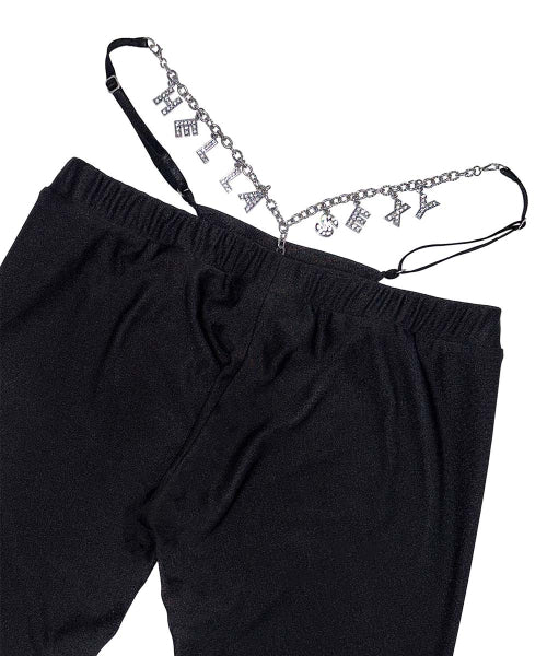 HELLA SEXY THONG CAPRI - 3 COLORS BLACK