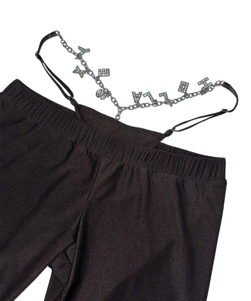 HELLA SEXY THONG CAPRI - 3 COLORS BROWN