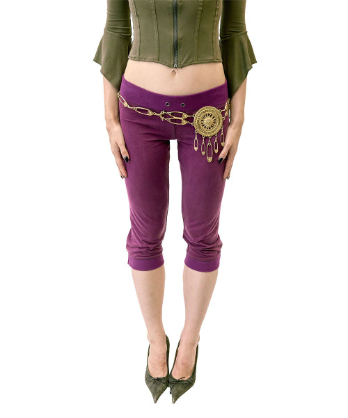 JERSEY CAPRI PANTS - 4 COLORS AS SHOWN