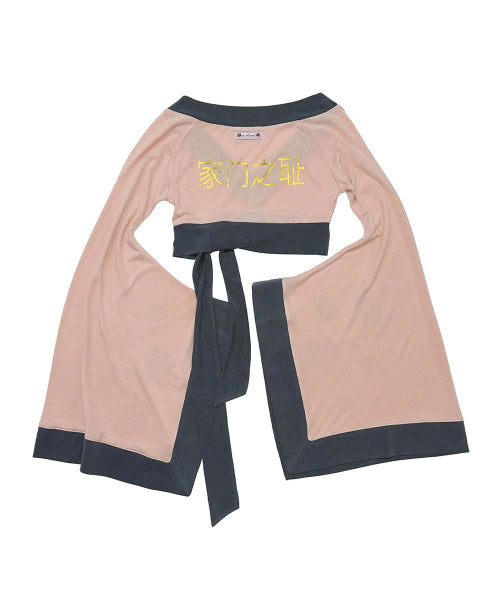 ZEN KIMONO TOP SAGE - 3 COLORS PINK