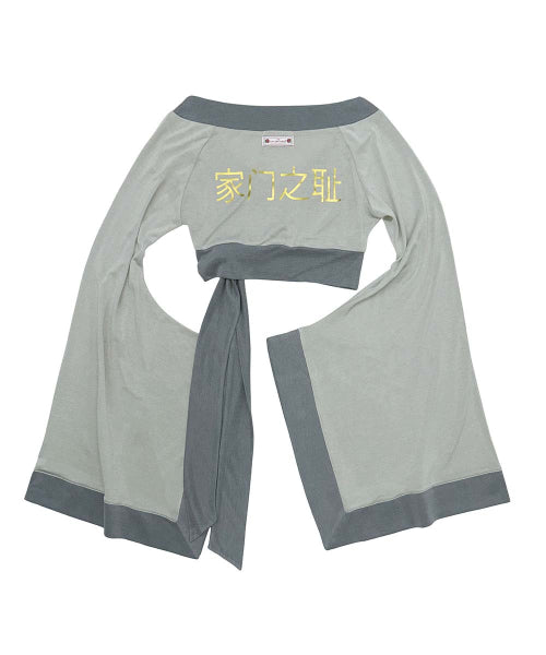 ZEN KIMONO TOP SAGE - 3 COLORS AS SHOWN