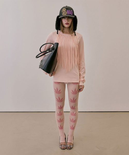 STONER GIRL TIGHTS PALE - 4 COLORS PINK