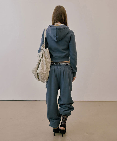 NAPOLEON STUD SWEATPANTS - 6 COLORS CHARCOAL