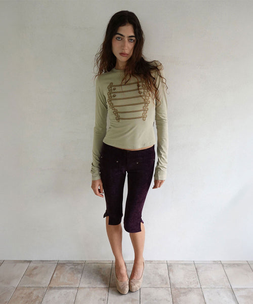 NAPOLEON LONG SLEEVE TEE - 4 COLORS KHAKI