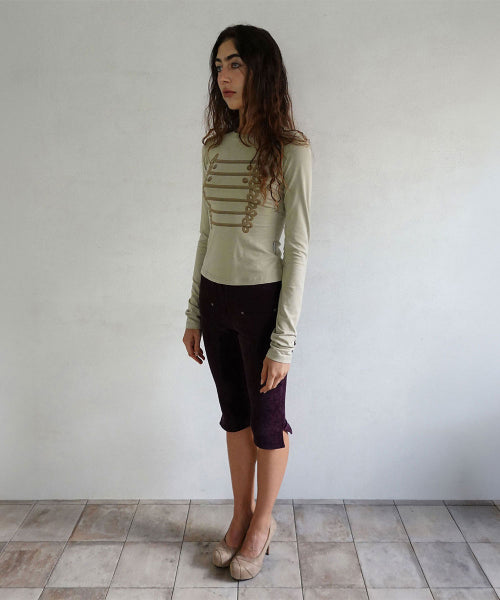 NAPOLEON LONG SLEEVE TEE - 4 COLORS KHAKI