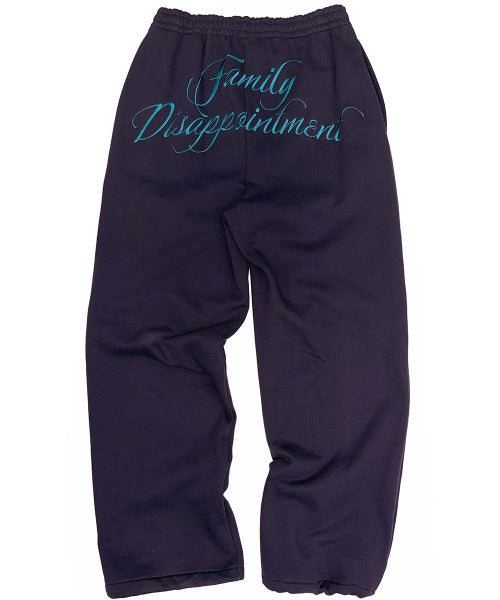 FAMILY DISAPPOINTMENT SWEATPANTS - 3 COLORS PURPLE