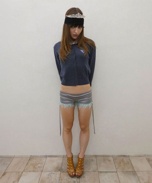 SWEET KITTY BASIC CARDIGAN TURQUOISE - 4 COLORS NAVY