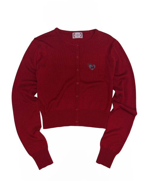 SWEET KITTY BASIC CARDIGAN TURQUOISE - 4 COLORS RED