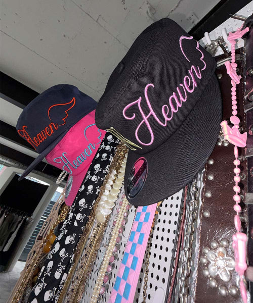 HEAVEN PILLBOX CAP - 3 COLORS BLACK