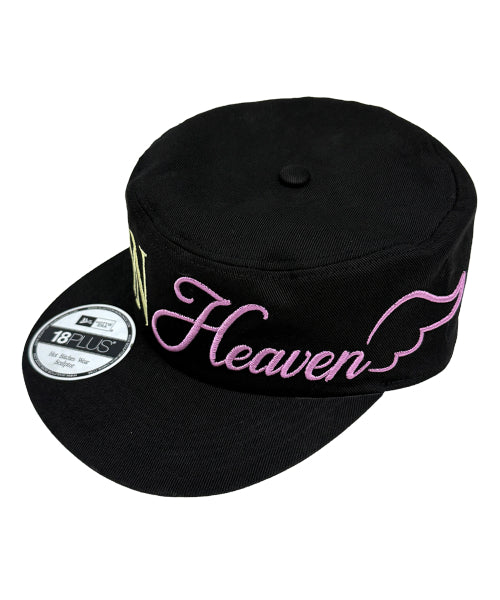 HEAVEN PILLBOX CAP - 3 COLORS BLACK