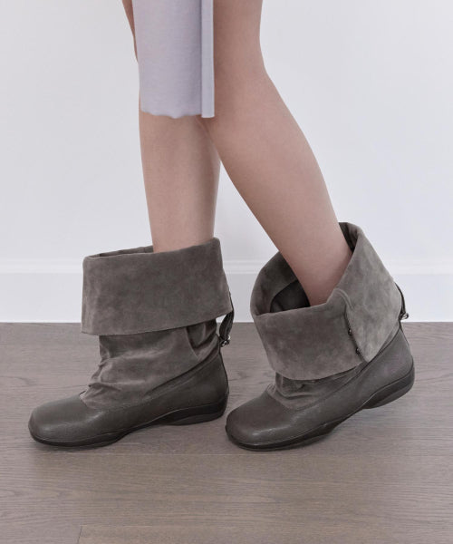 RHEA BOOTS - 2 COLORS MOCHA BROWN