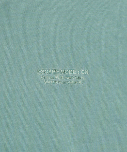 ESCAPE DYED LONG SLEEVE TEE - 3 COLORS B/GRAY