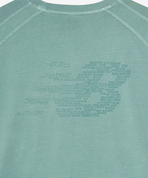 ESCAPE DYED LONG SLEEVE TEE - 3 COLORS B/GRAY