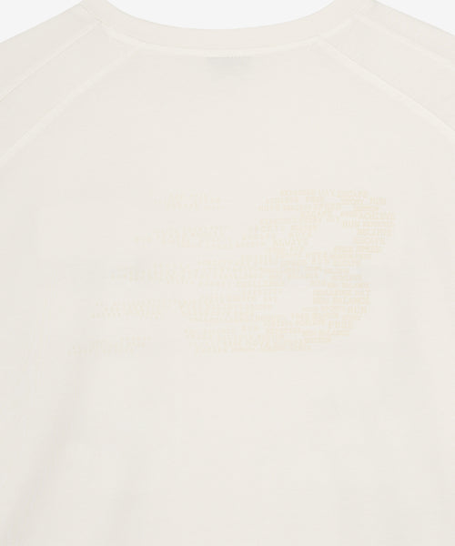 ESCAPE DYED LONG SLEEVE TEE - 3 COLORS IVORY