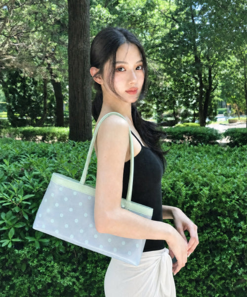 DEW DROP JELLY BAG - 2 COLORS MINT