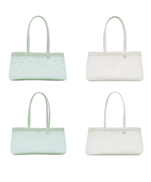 DEW DROP JELLY BAG - 2 COLORS MINT