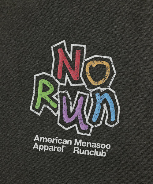 MNS X AMERICAN APPAREL NO RUN SLEEVELESS (OVER-FIT) - 4 COLORS CHARCOAL