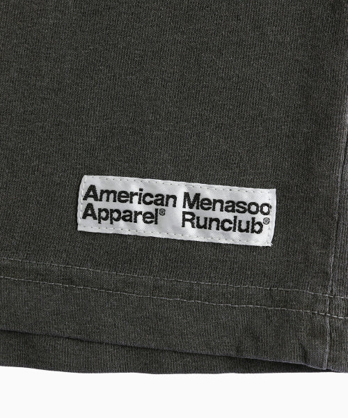 MNS X AMERICAN APPAREL NO RUN SLEEVELESS (OVER-FIT) - 4 COLORS CHARCOAL