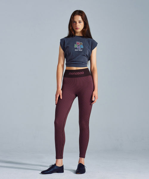 MNS X AMERICAN APPAREL NO RUN SLEEVELESS (OVER-FIT) - 4 COLORS CHARCOAL