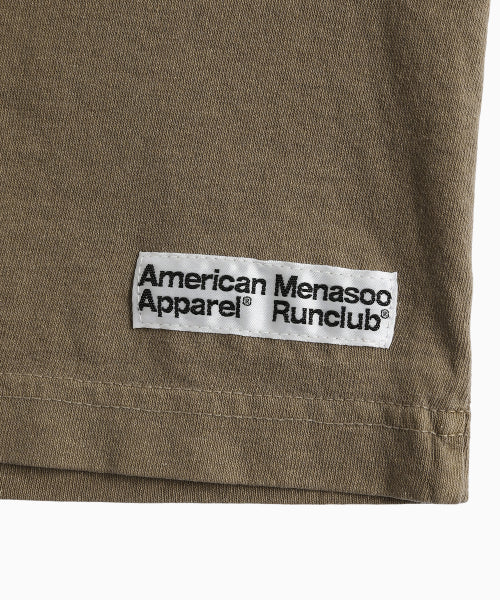 MNS X AMERICAN APPAREL NO RUN SLEEVELESS (OVER-FIT) - 4 COLORS BROWN